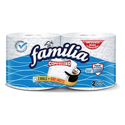 Familia Compressed Toilet Roll - 2 Rolls