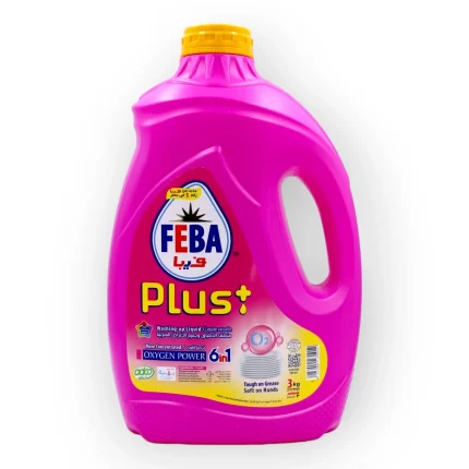 Feba Plus Washing-up Liquid Oxygen Power - 3 Kg